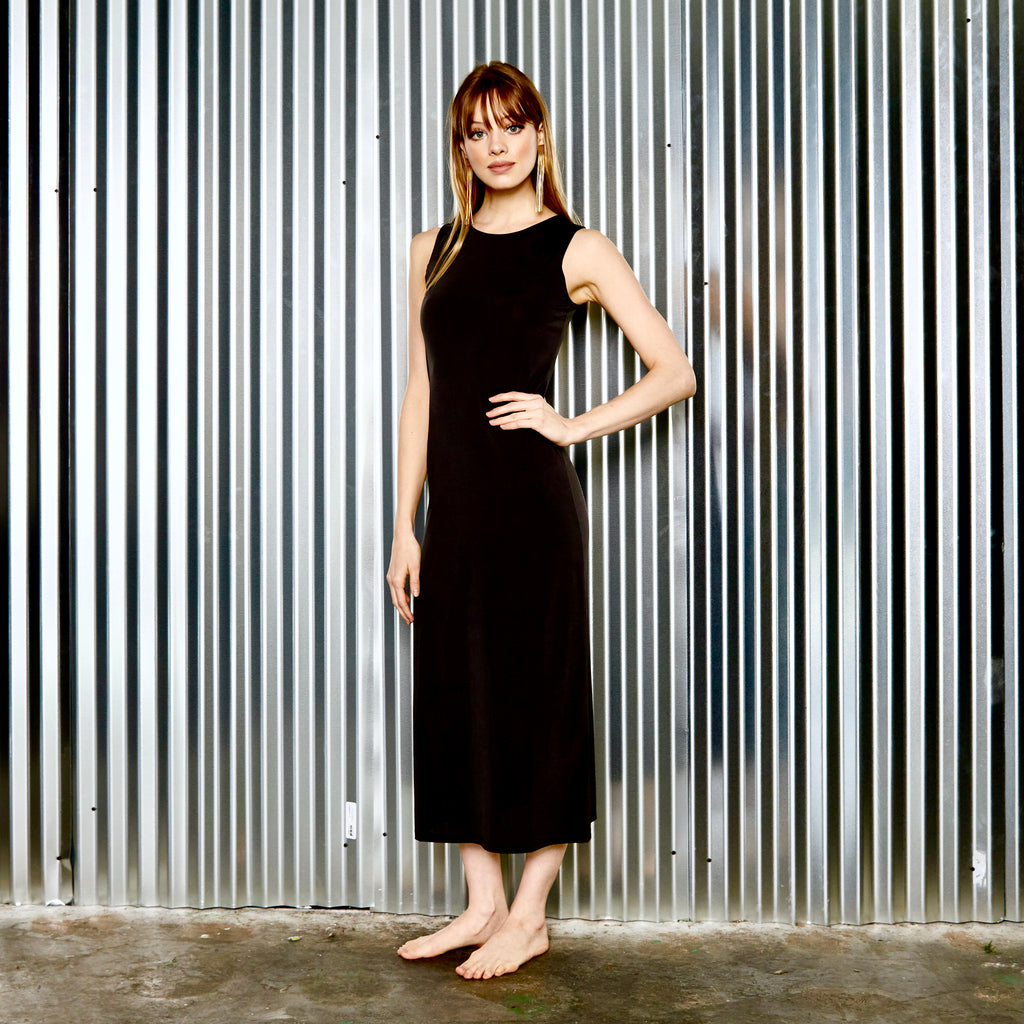 maxi slip without sleeves Black MEDIUM/LARGE / Black